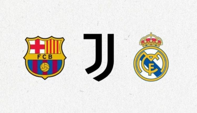 ريال مدريد وبرشلونة ويوفنتوس