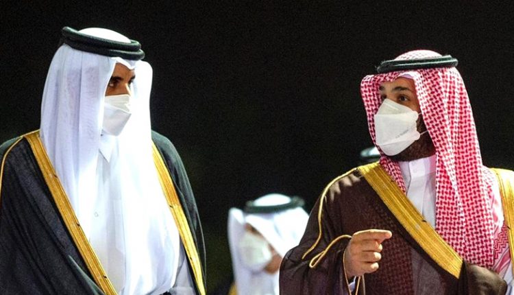 محمد بن سلمان يستقبل تميم