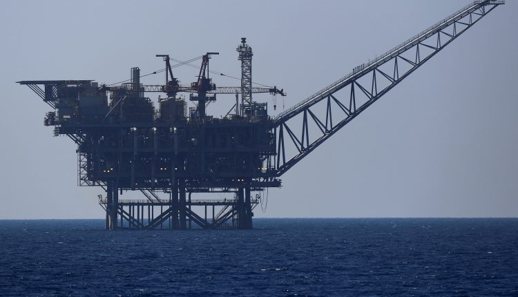 منصة غاز إسرائيلية في البحر الأبيض المتوسط