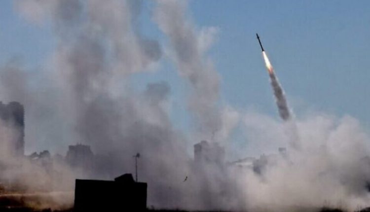 هجوم صاروخي على إسرائيل