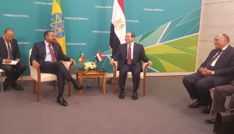 السيسي وأبي أحمد