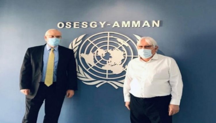 مبعوثا الأمم المتحدة وأمريكا إلى اليمن