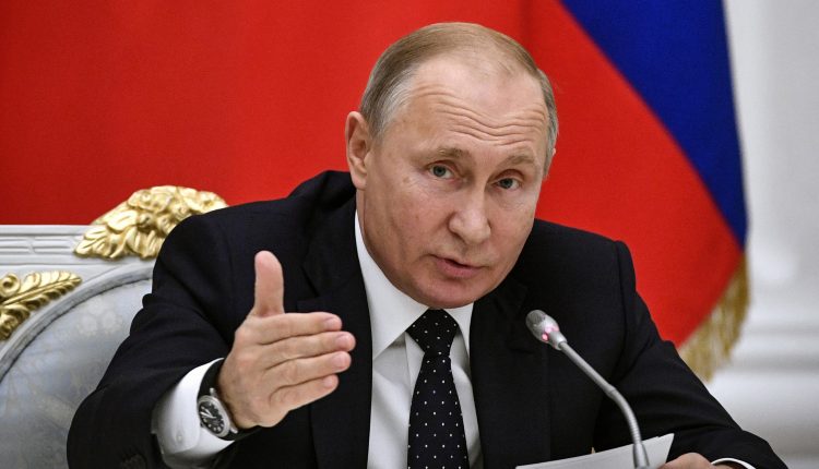 الرئيس الروسي فلاديمير بوتين