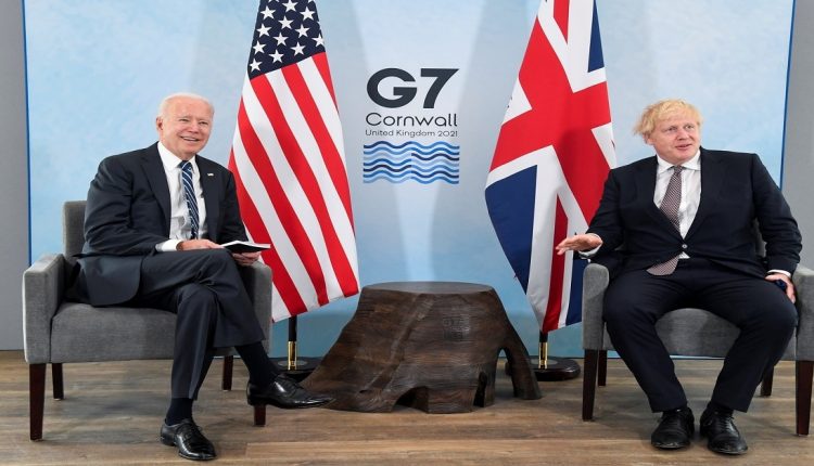 بايدن وجونسون - مجموعة السبع