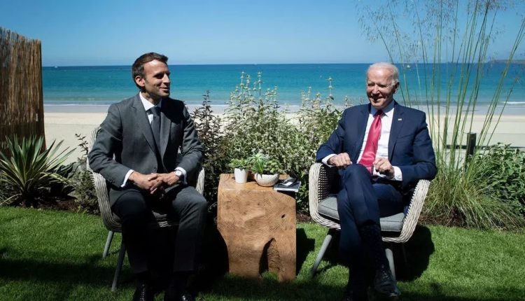 بايدن وماكرون