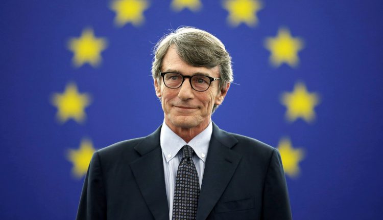 رئيس البرلمان الأوروبي ديفيد ساسولي