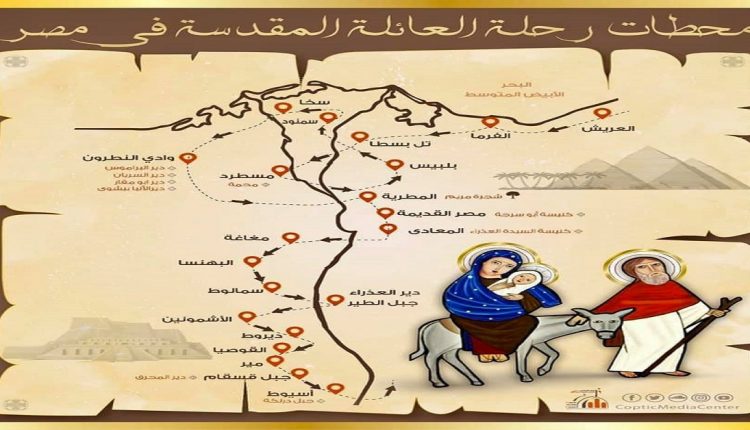 رحلة العائلة المقدسة إلى مصر