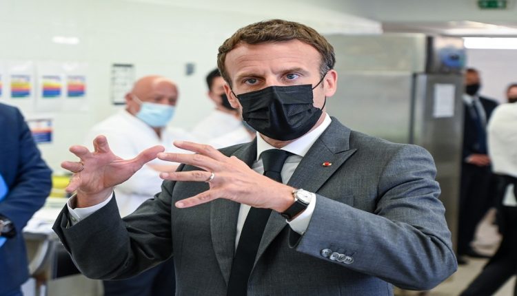 الرئيس الفرنسي ماكرون