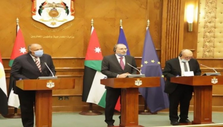 الأردن ومصر وفرنسا