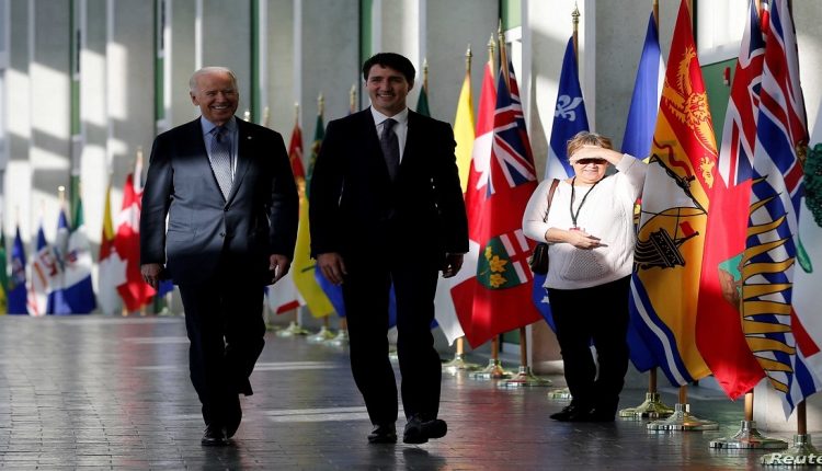 ترودو وبايدن