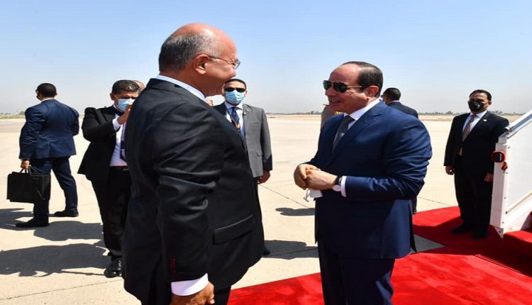 السيسي ورئيس وزراء العراق