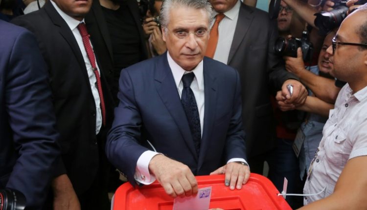 المرشح السابق للانتخابات الرئاسية في تونس نبيل القروي انيس ميلي