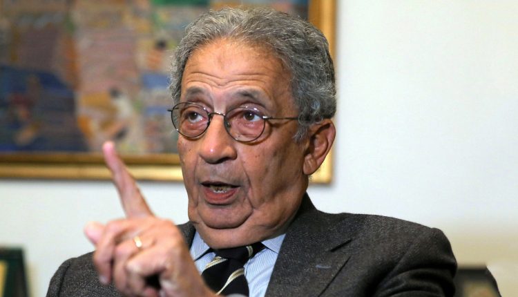 الأمين العام الأسبق لجامعة الدول العربية، عمرو موسى