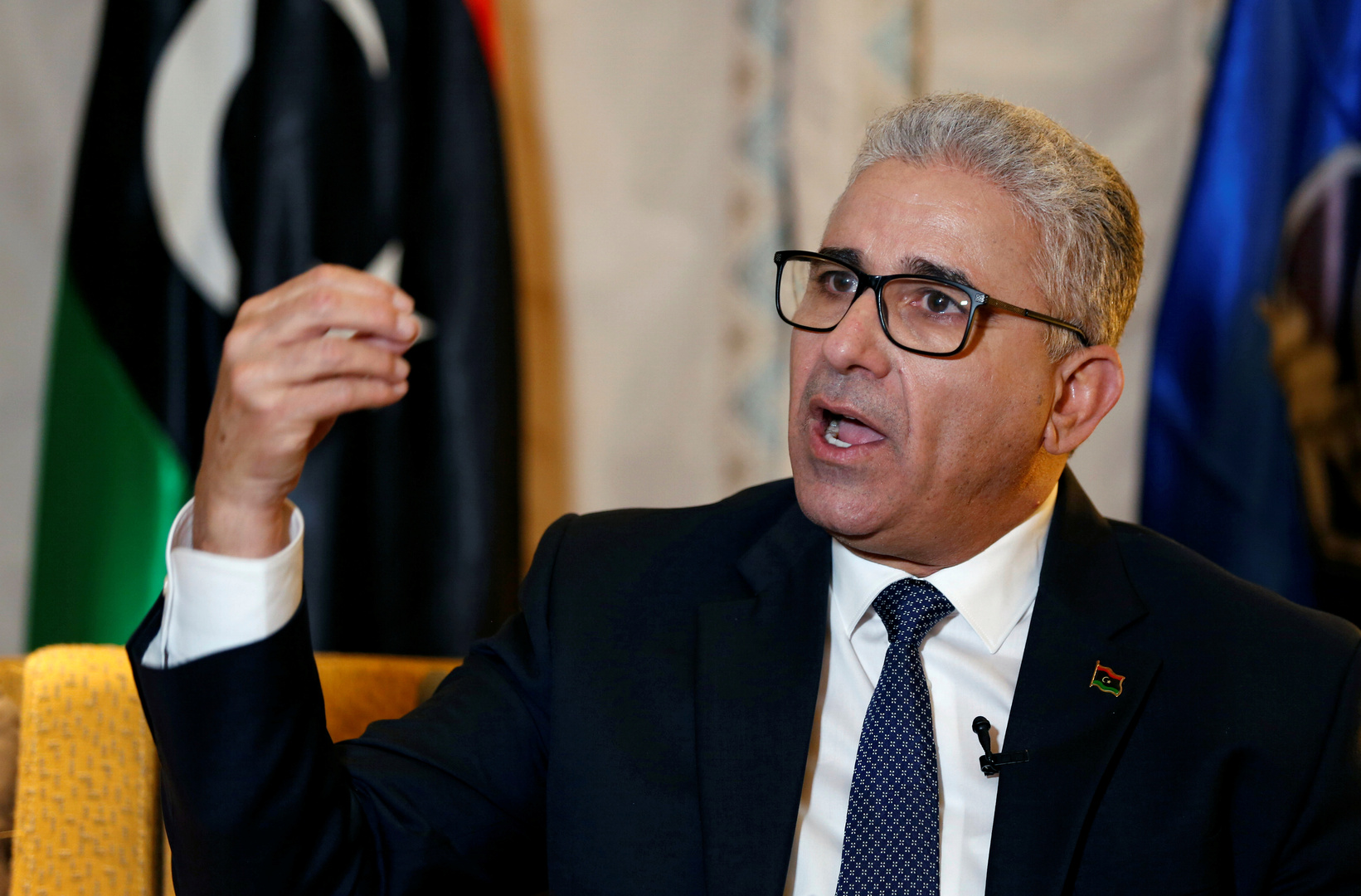 وزير الداخلية السابق في حكومة الوفاق في ليبيا فتحي باشاغا