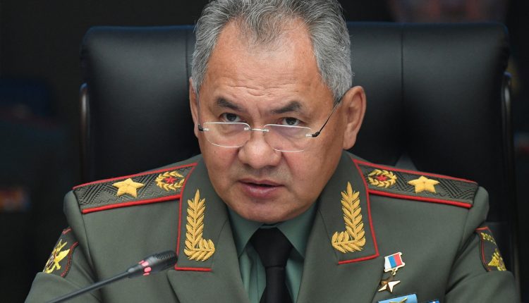وزير الدفاع الروسي سيرغي شويغو
