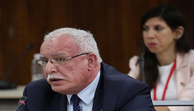 وزبر خارجية فلسطين