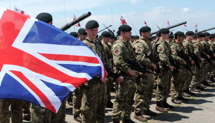 جنود الجيش البريطاني في جورجيا