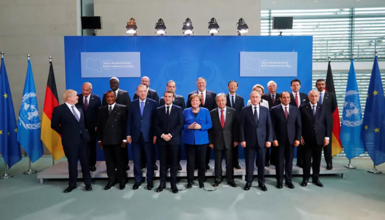 أعضاء قمة سابقة حول ليبيا في برلين