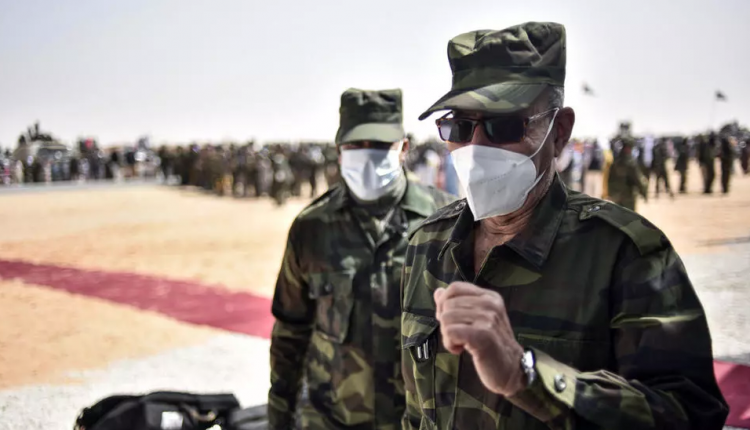 زعيم جبهة "البوليساريو" ابراهيم غالي في تندوف