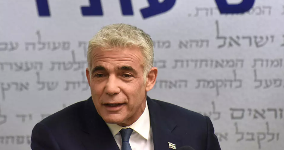 زعيم المعارضة الإسرائيلية يائير لبيد