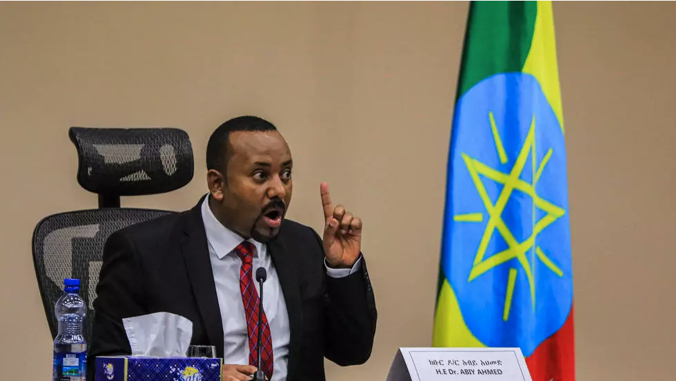 رئيس الوزراء الإثيوبي آبي أحمد في مجلس النواب في أديس أبابا