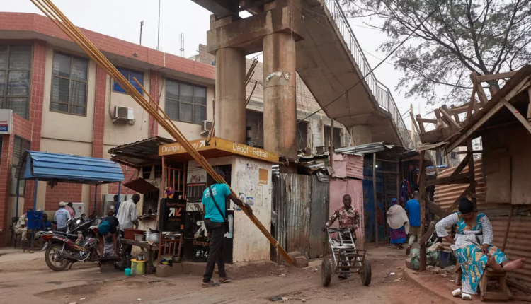 من أحد أسواق باماكو، مالي