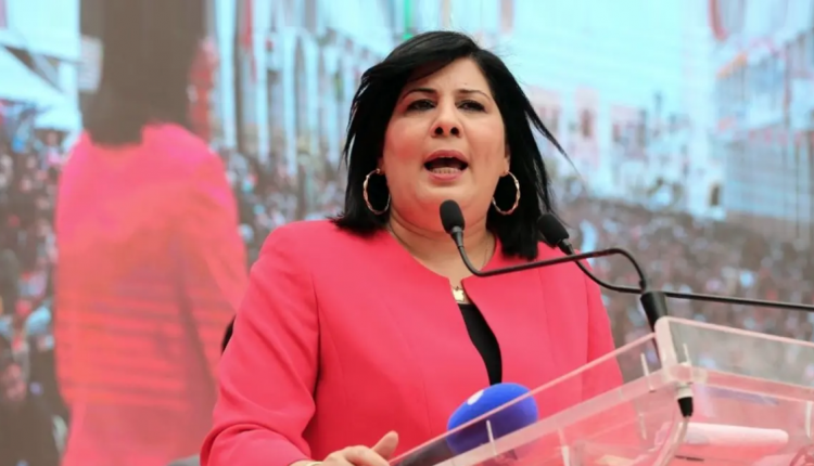 رئيسة الحزب الدستوري عبير موسي