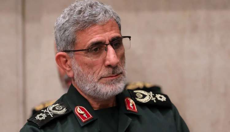 قائد فيلق القدس في الحرس الثوري الإيراني إسماعيل قاآني