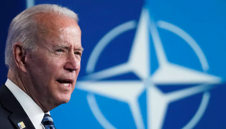الرئيس الأمريكي جو بايدن خلال قمة حلف شمال الأطلسي