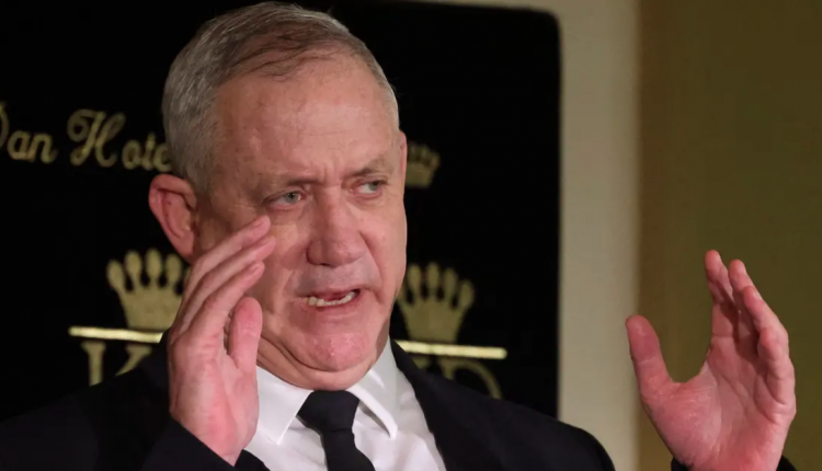 وزير الدفاع الإسرائيلي بيني غانتس