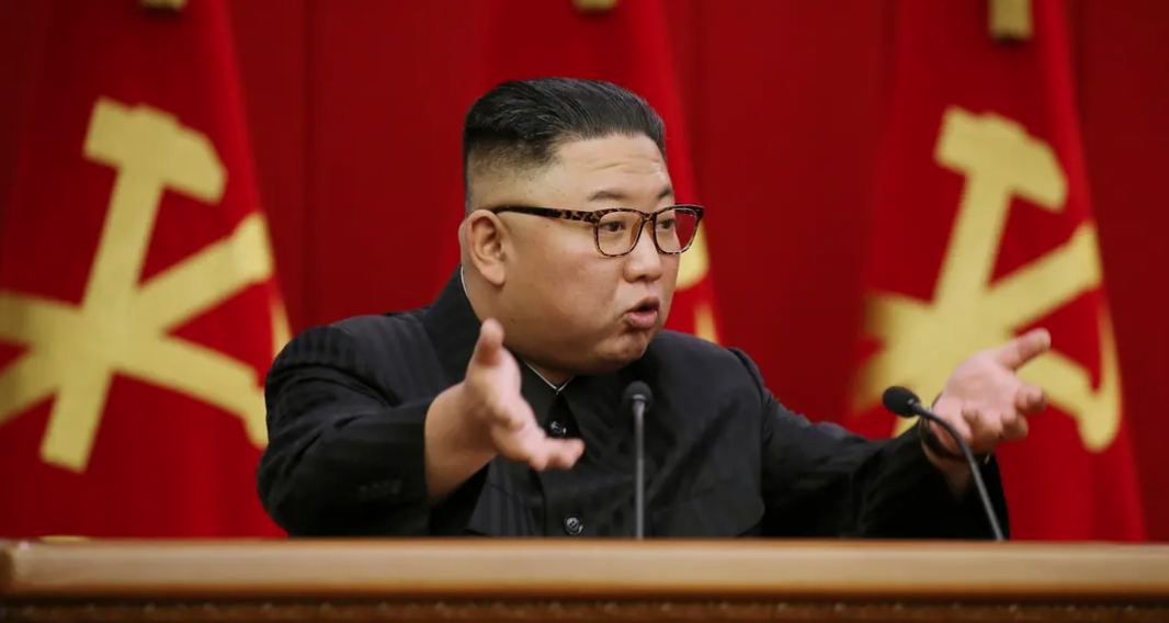 الزعيم الكوري الشمالي كيم جونغ أون