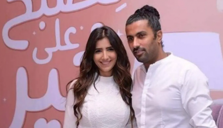 المخرج محمد سامي، وزوجته مي عمر