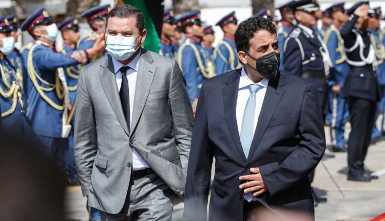 محمد المنفي وعبد الحميد الدبيبة