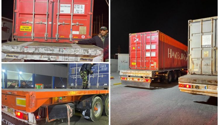 اثناء ضبط المواد الكيماوية