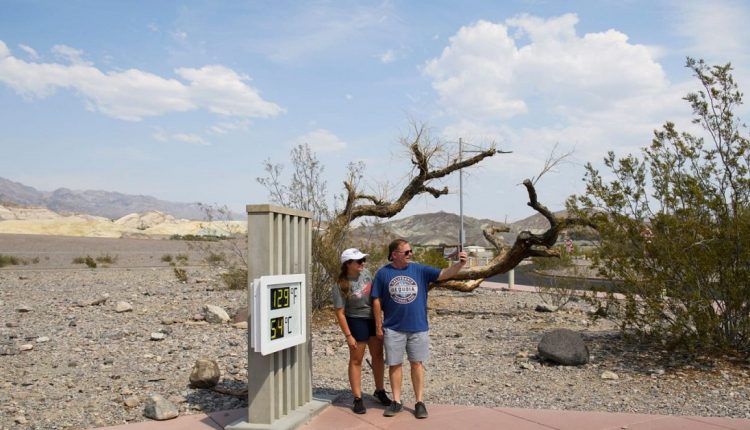 درجة الحرارة في كاليفورنيا