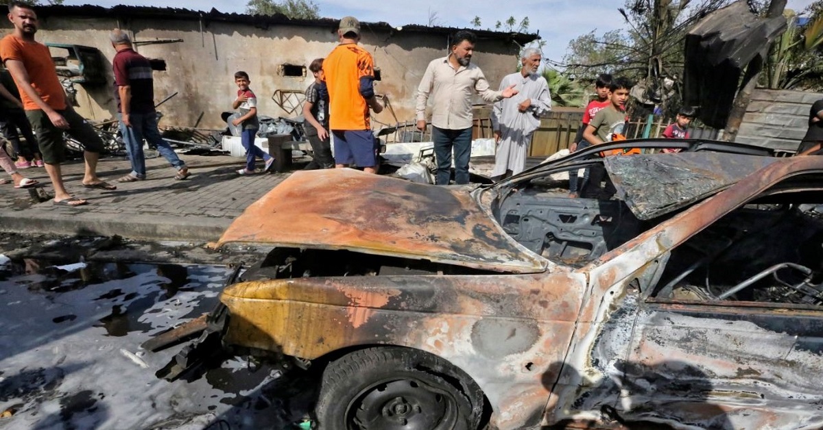 انفجار عبوة ناسفة فى بغداد