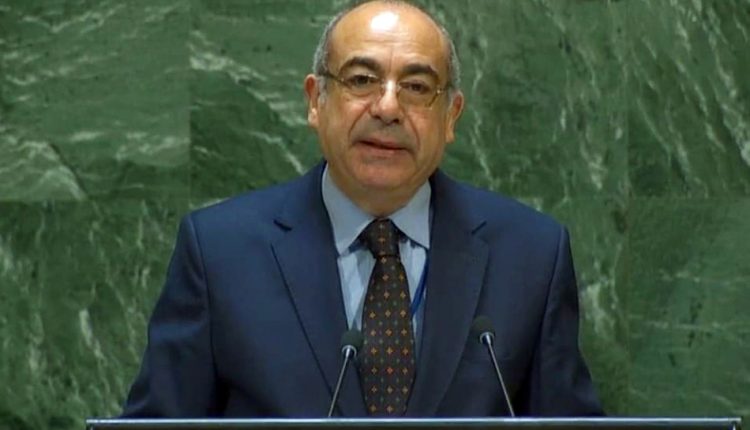 السفير محمد إدريس، مندوب مصر الدائم في الأمم المتحدة