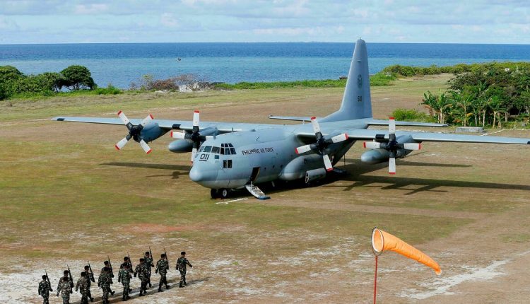 طائرة عسكرية في الفلبين