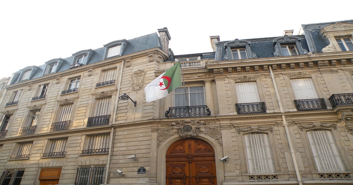 سفارة الجزائر بفرنسا- مراسلون بلا حدود