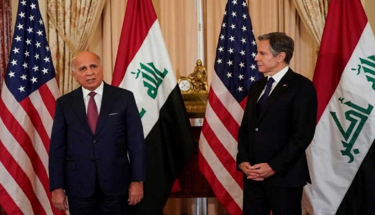 بلينكن ونظيره العراقي