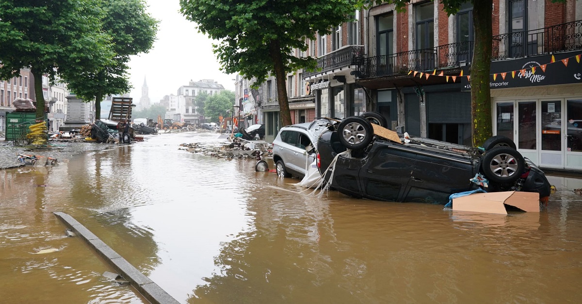 فيضانات بلجيكا
