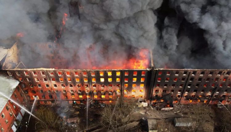 حرائق في روسيا