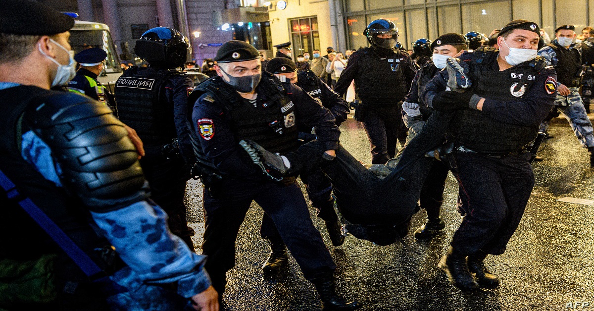 الشرطة الروسية - هجوم إرهابي