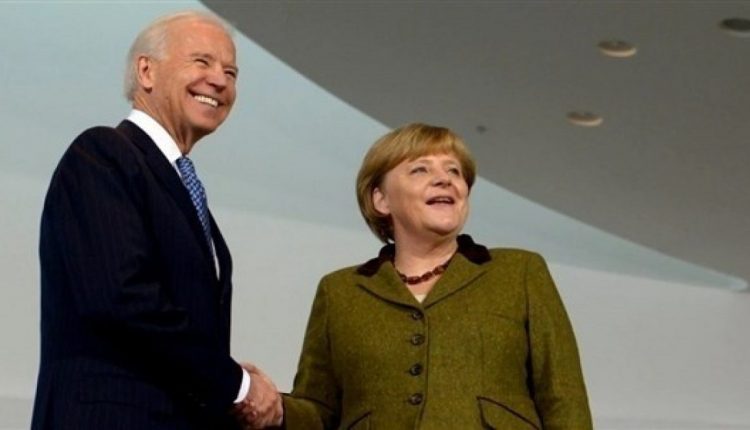 بايدن وميركل