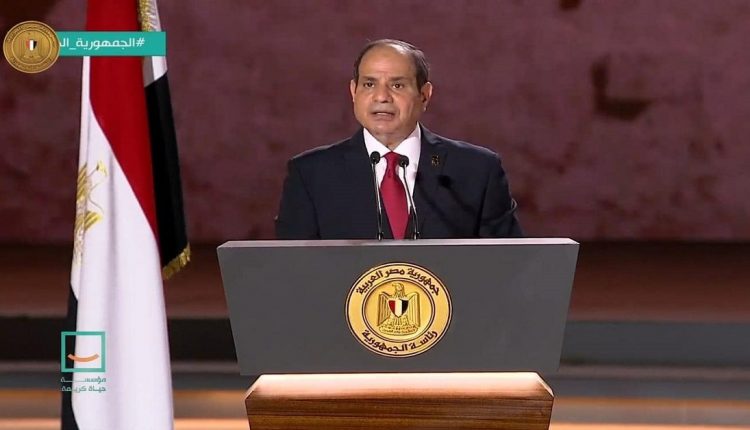 الرئيس السيسي - سد النهضة