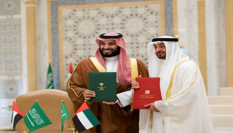 بن زايد وولي عهد السعودية