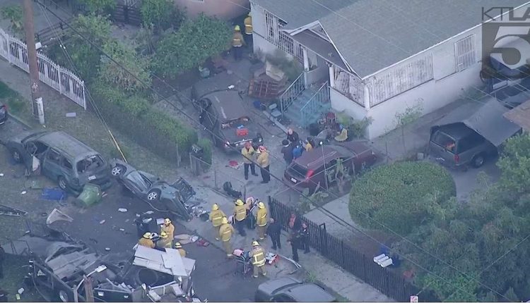 انفجار في لوس أنجلوس