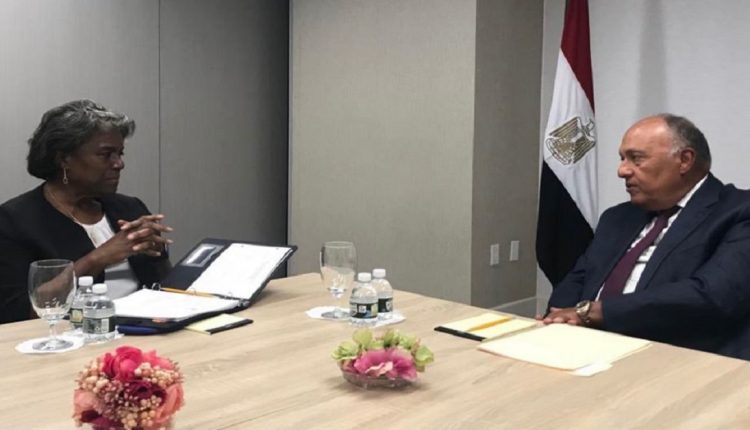 سد النهضة- سامح شكرى ومندوبة أمريكا بالأمم المتحدة