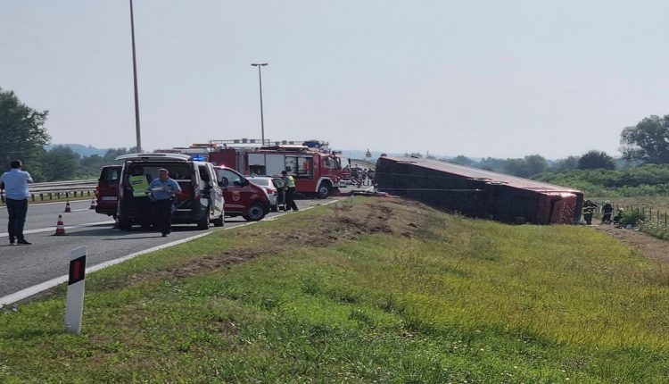 تحطم حافلة في كرواتيا