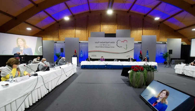 من جلسة سابقة لملتقى الحوار السياسي الليبي في جنيف العام الماضي